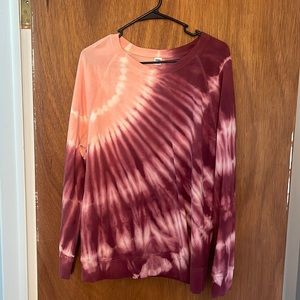 Tie dye sweatshirt lightweight